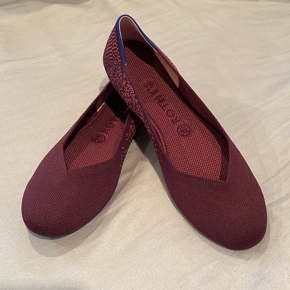 🆕 Rothy’s Fig Python Flats *Retired Color* NWOB - Picture 4 of 13